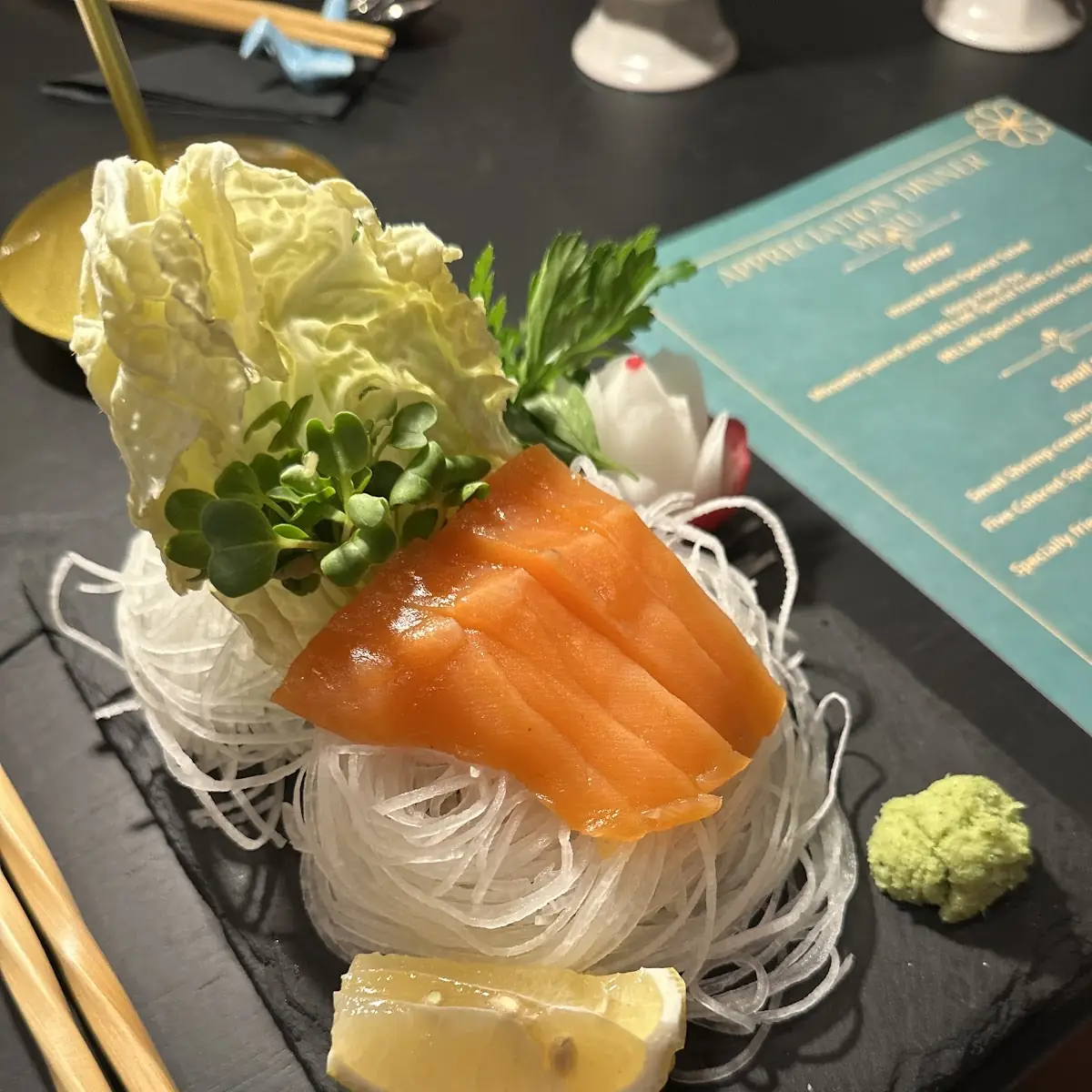 Salmon Sashimi