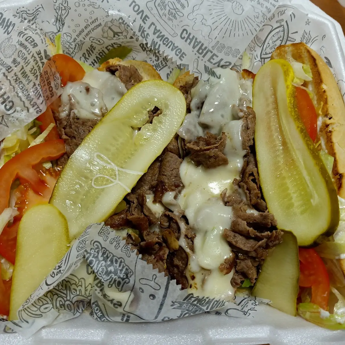 Philly Cheese Steak Large