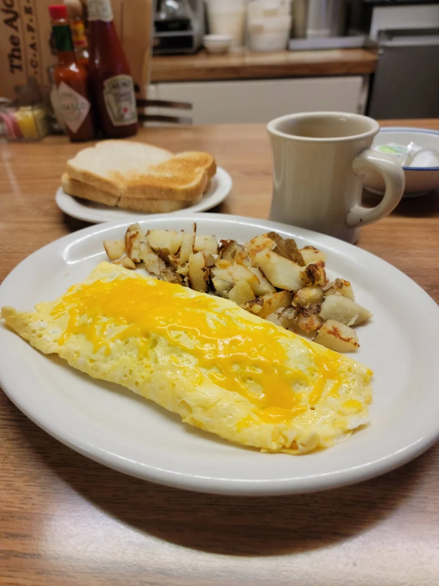 Chorizo and Cheese Omelette