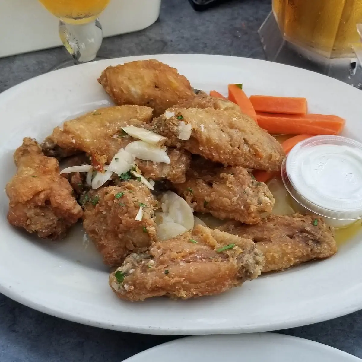 Garlic Parmesan Wings