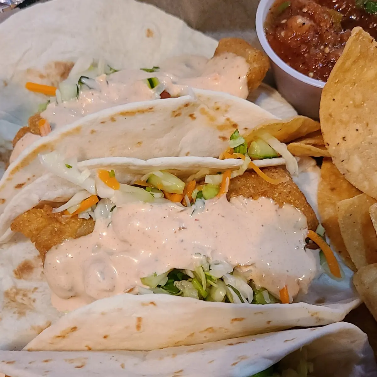 Fried Fish Tacos