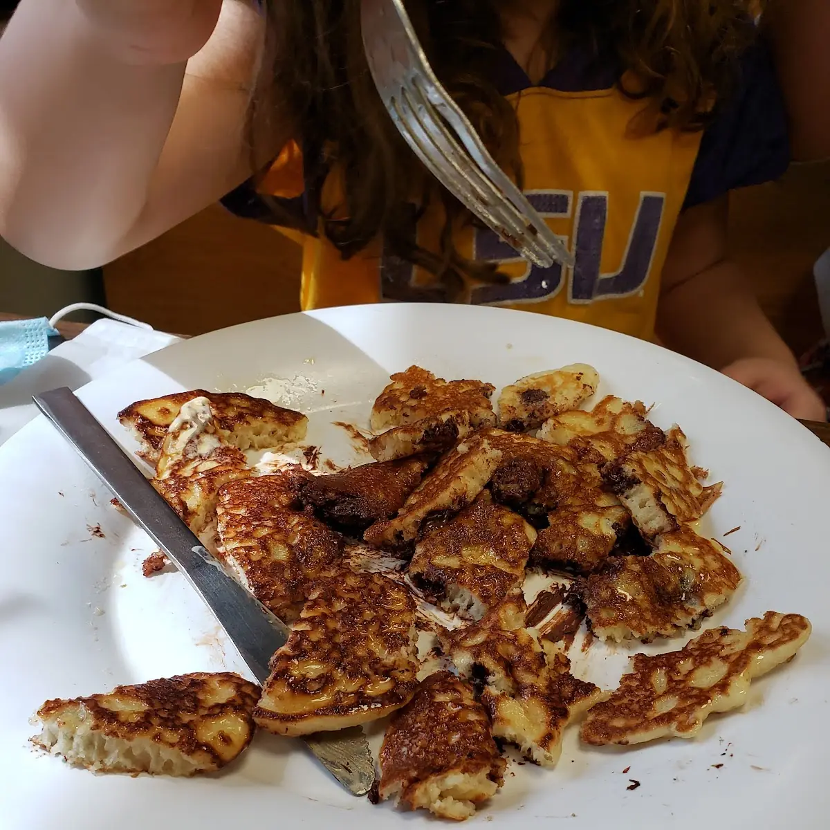 Kids Chocolate Chip Pancakes