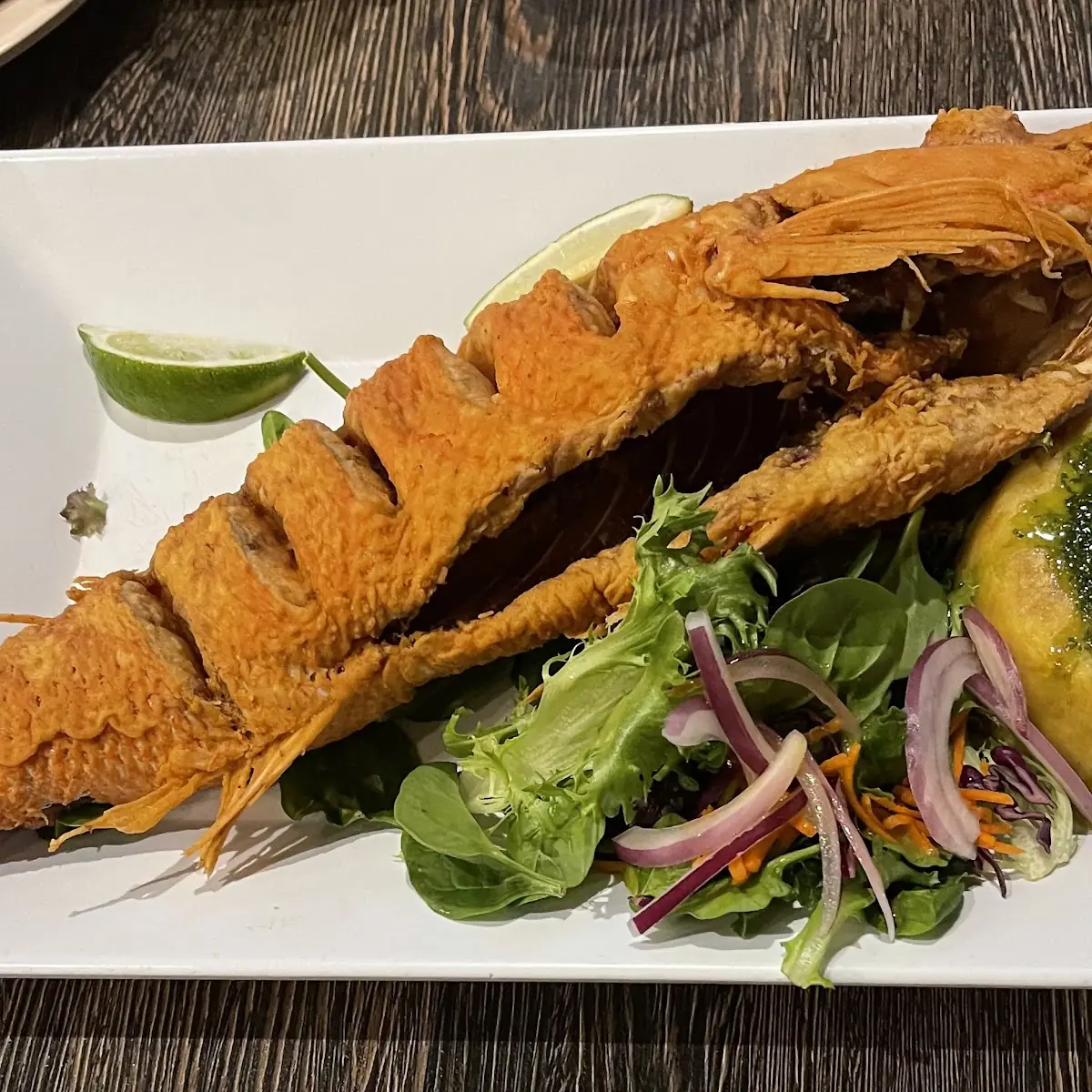 Fried Red Snapper