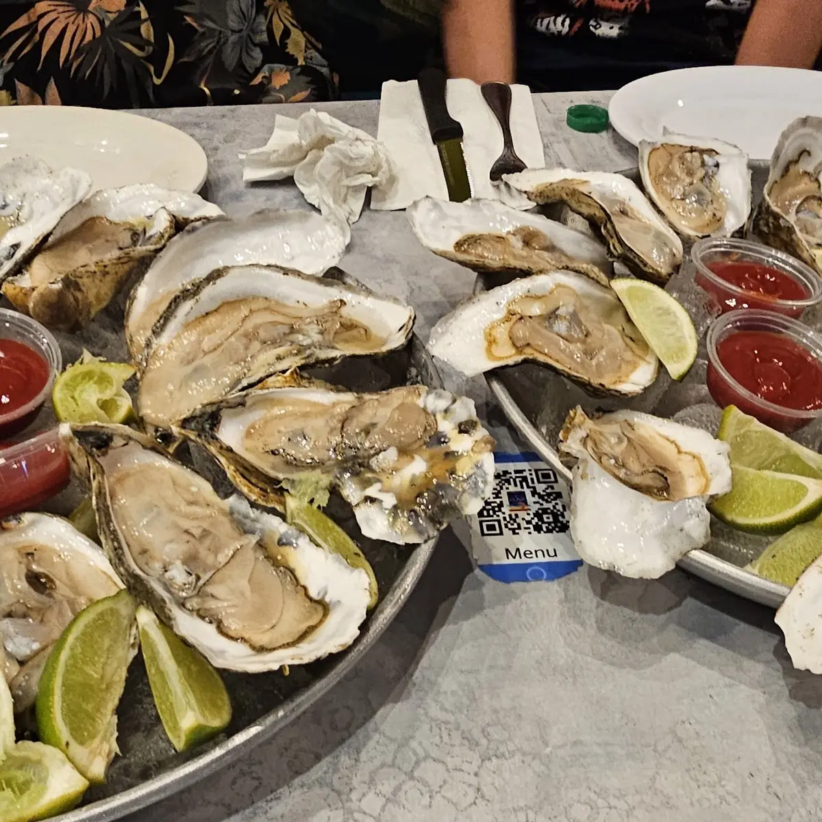 Oysters on Half Shell
