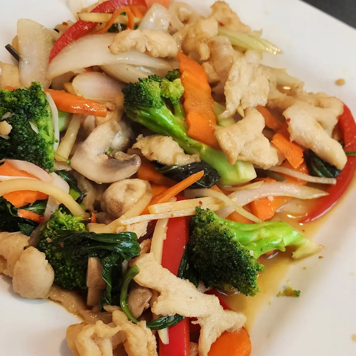 Basil Chicken Dinner
