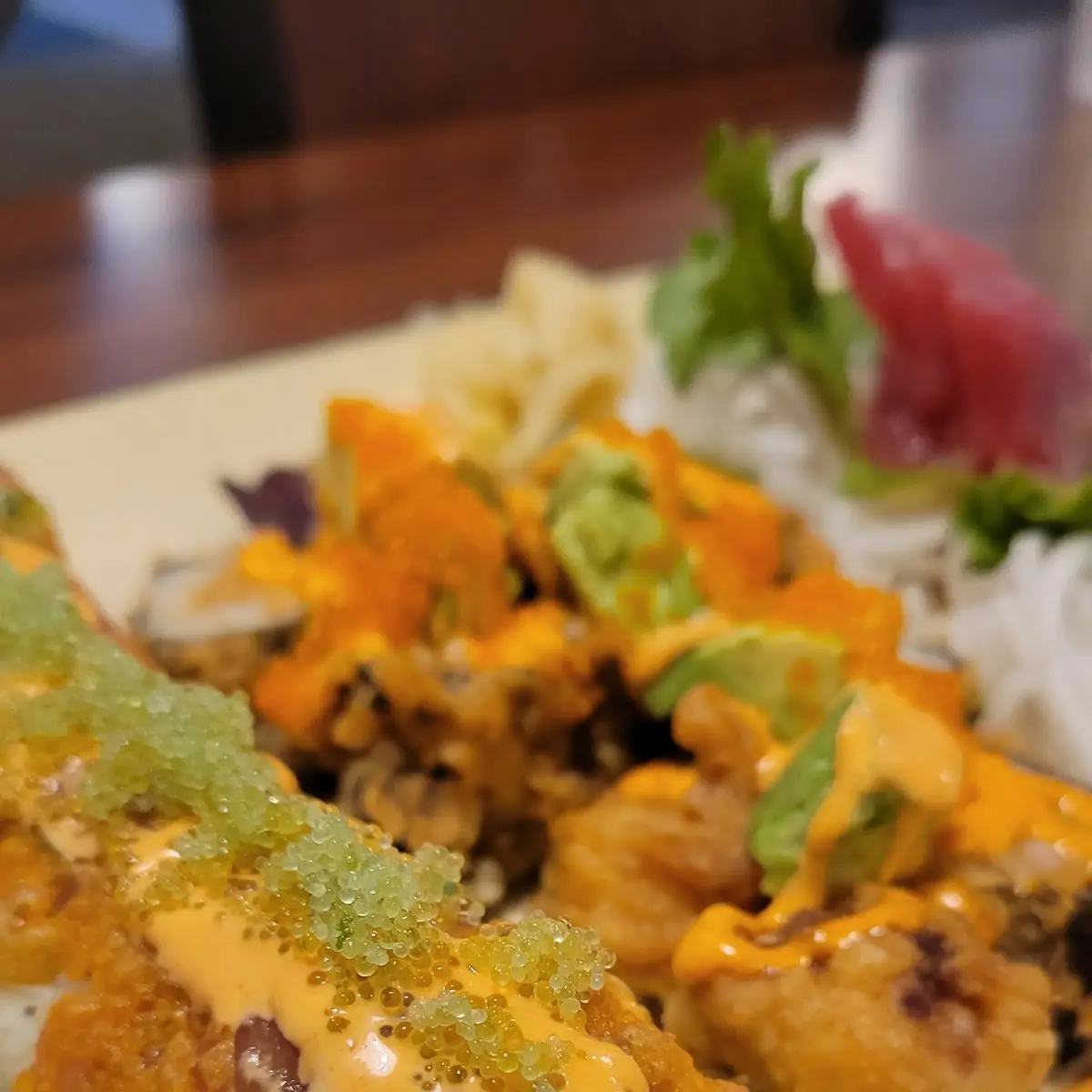 Sushi Rolls Volcano Roll