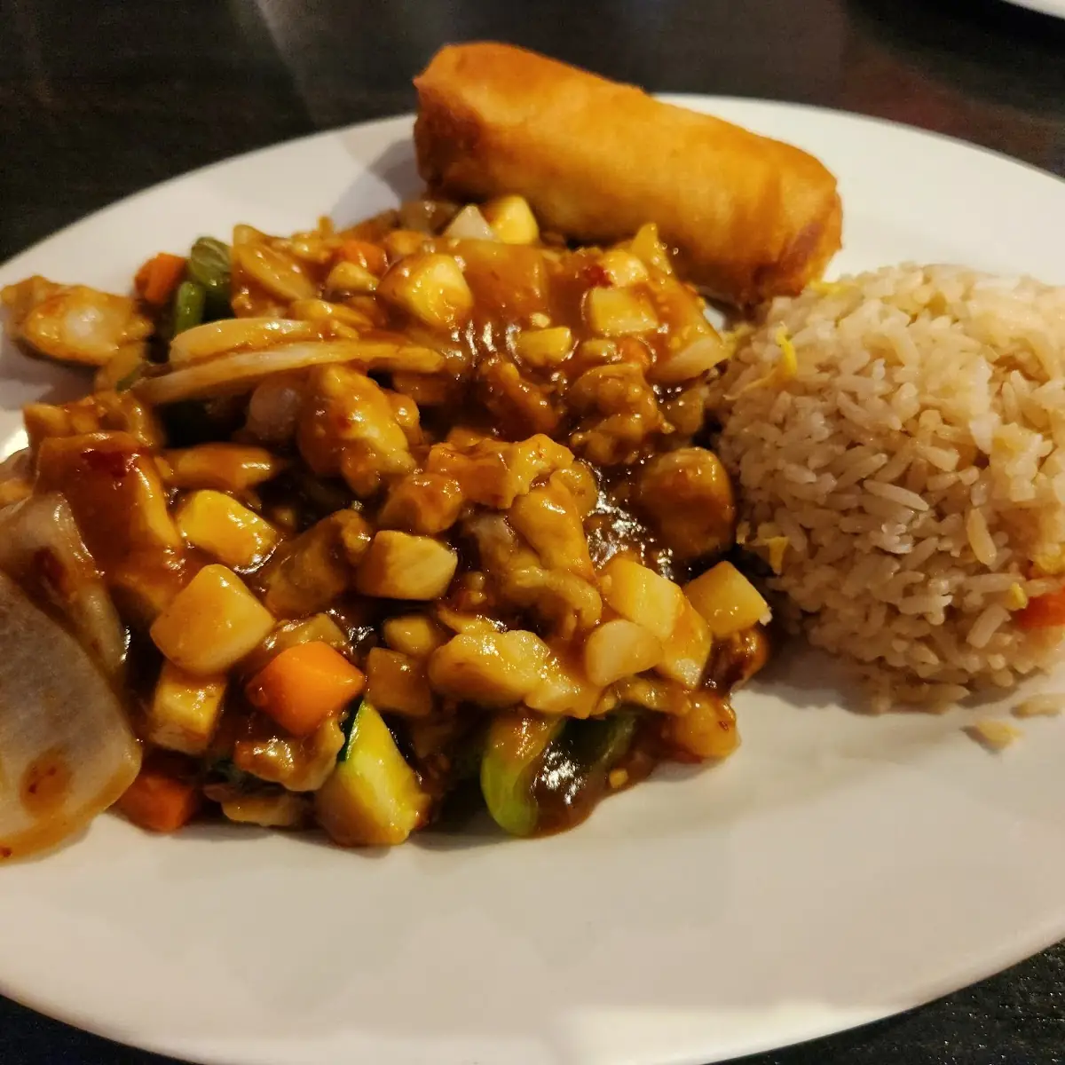 Genral TSO's Chicken Dinner