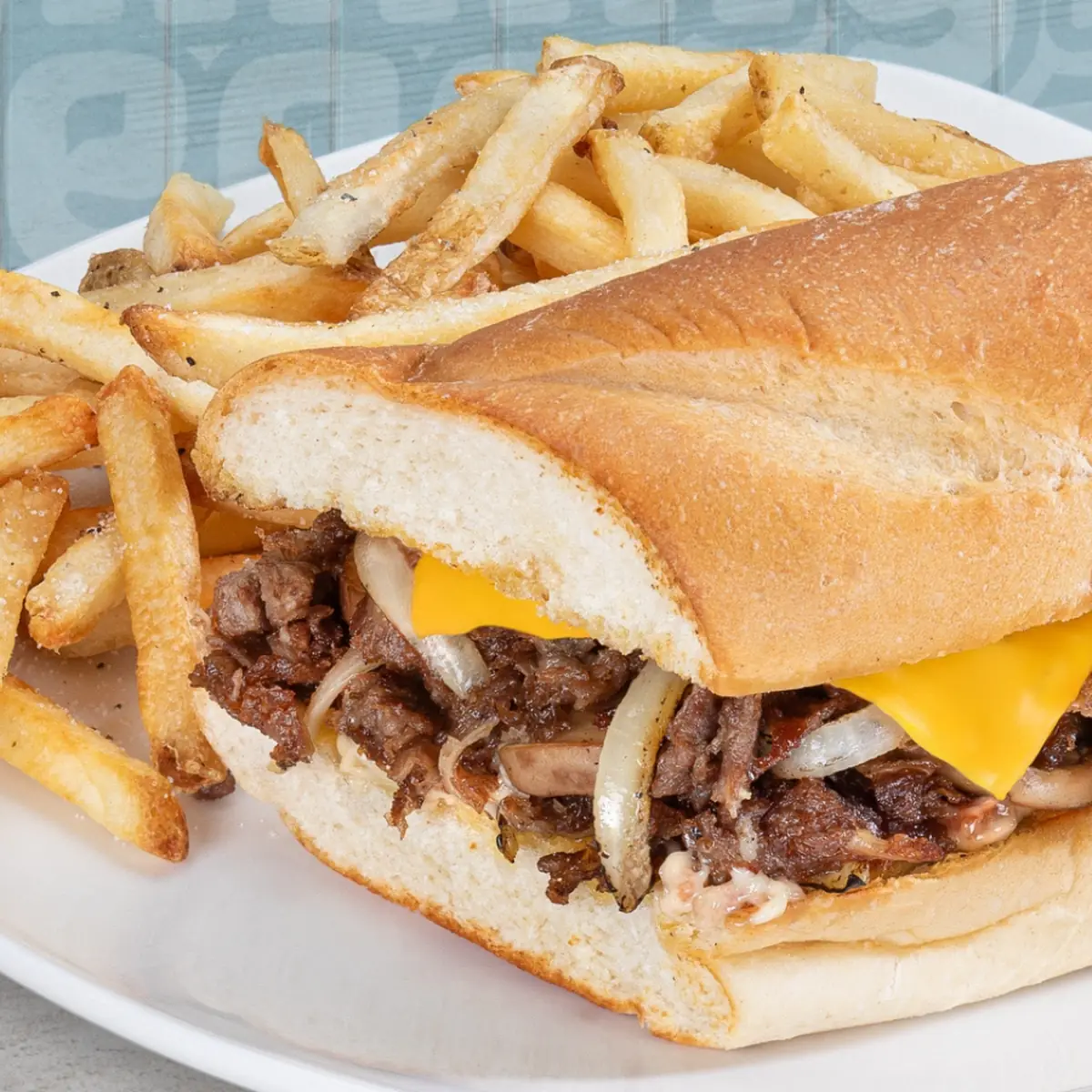 Philly Cheese Steak Sandwich