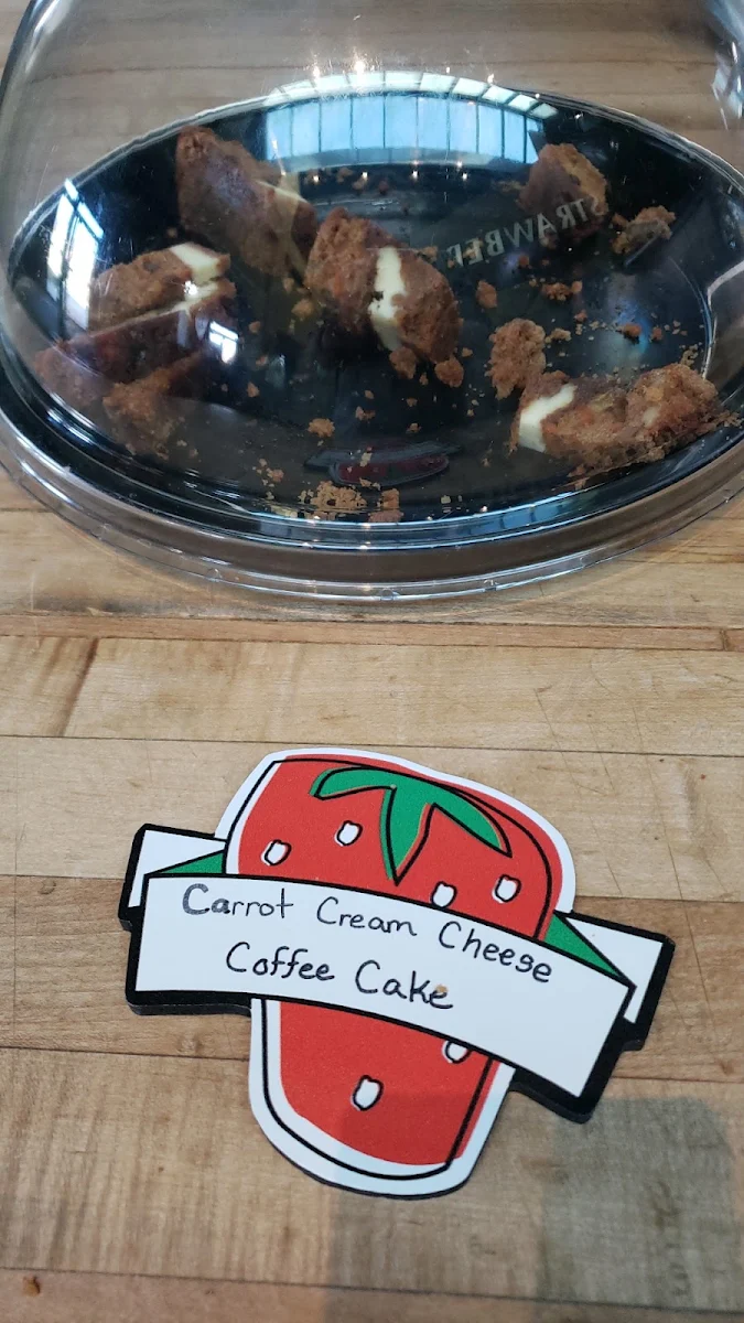 Carrot Cream Cheese Coffee Cake