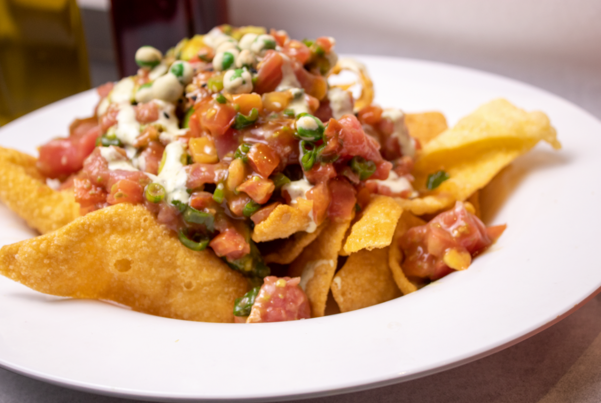 Ahi Tuna Nachos
