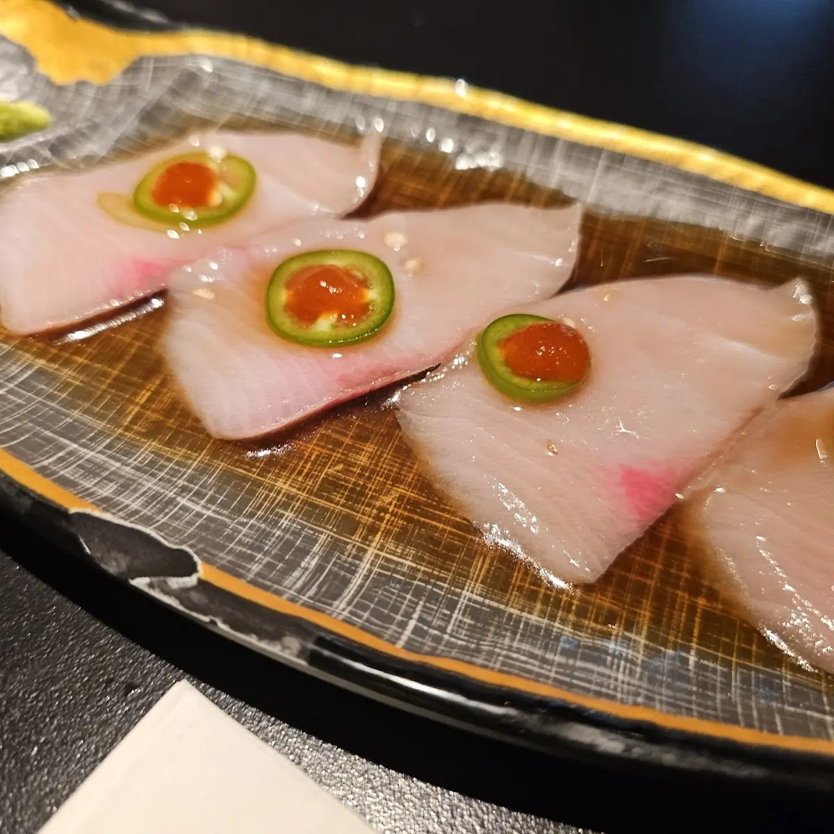 Yellowtail Carpaccio