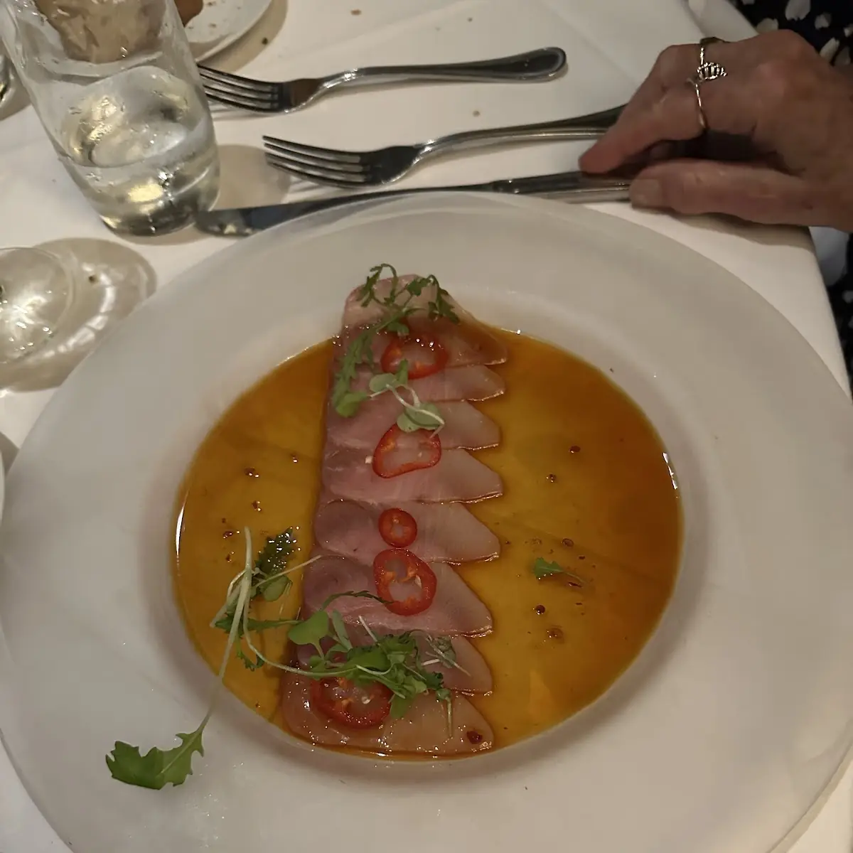 Yellowtail Sashimi