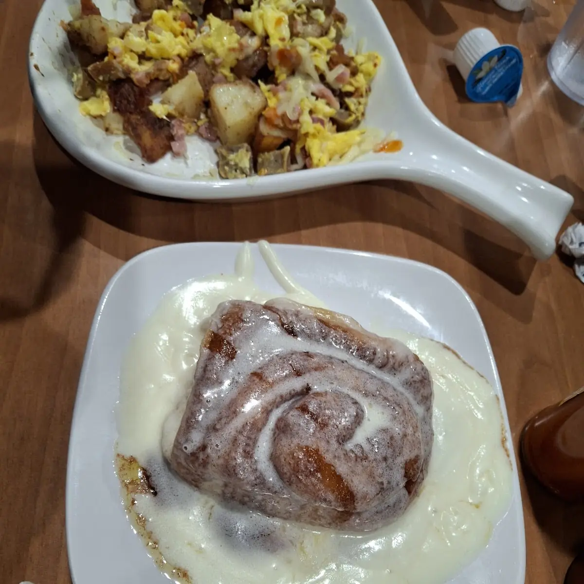 Cinnamon Roll Pancakes 2