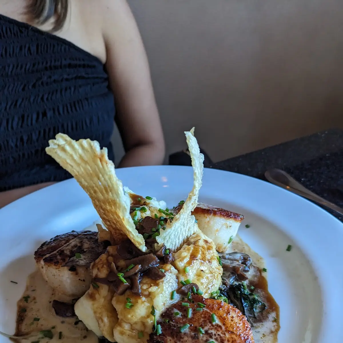 Pan Roasted Maine Scallops