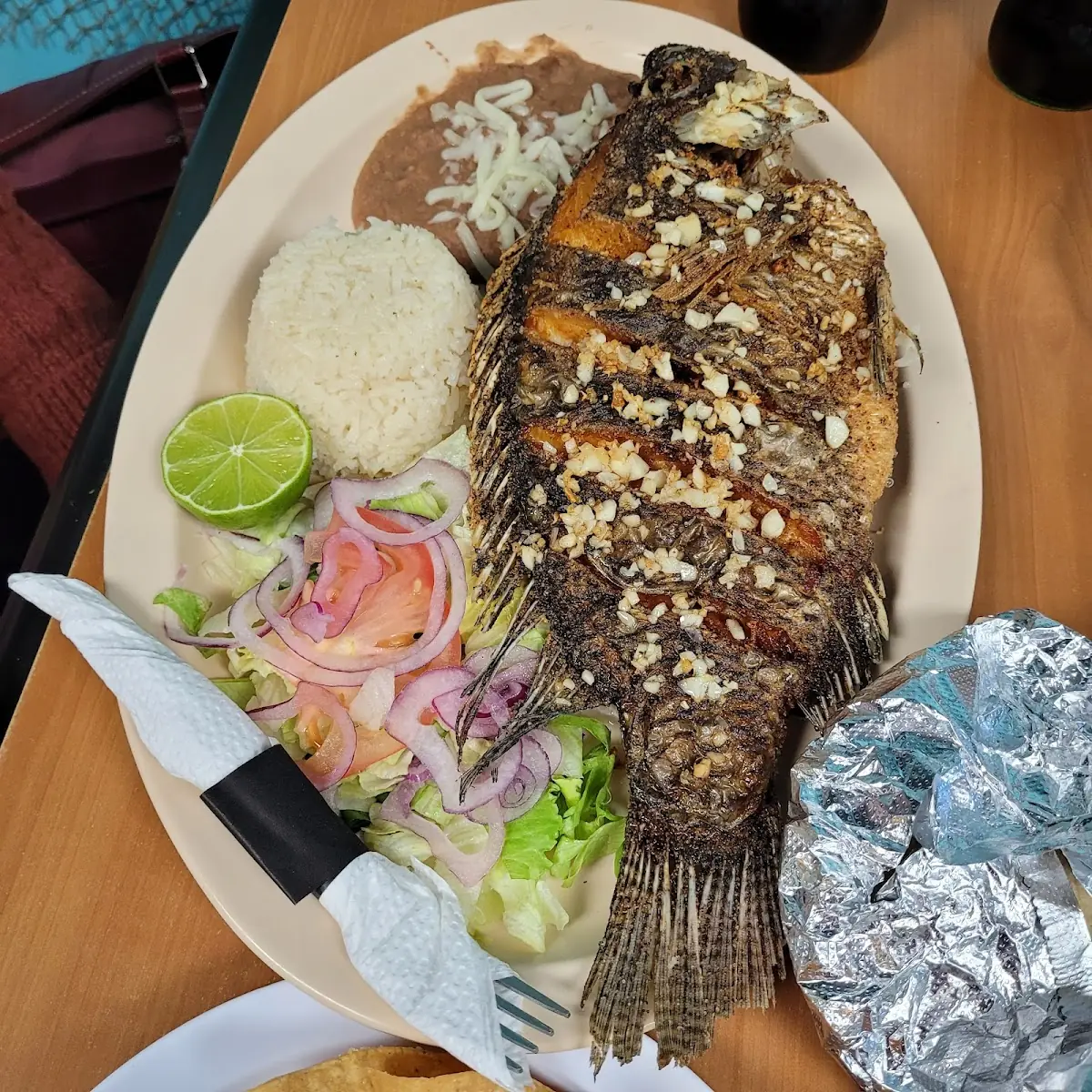 Tres Mares Mojarra Frita