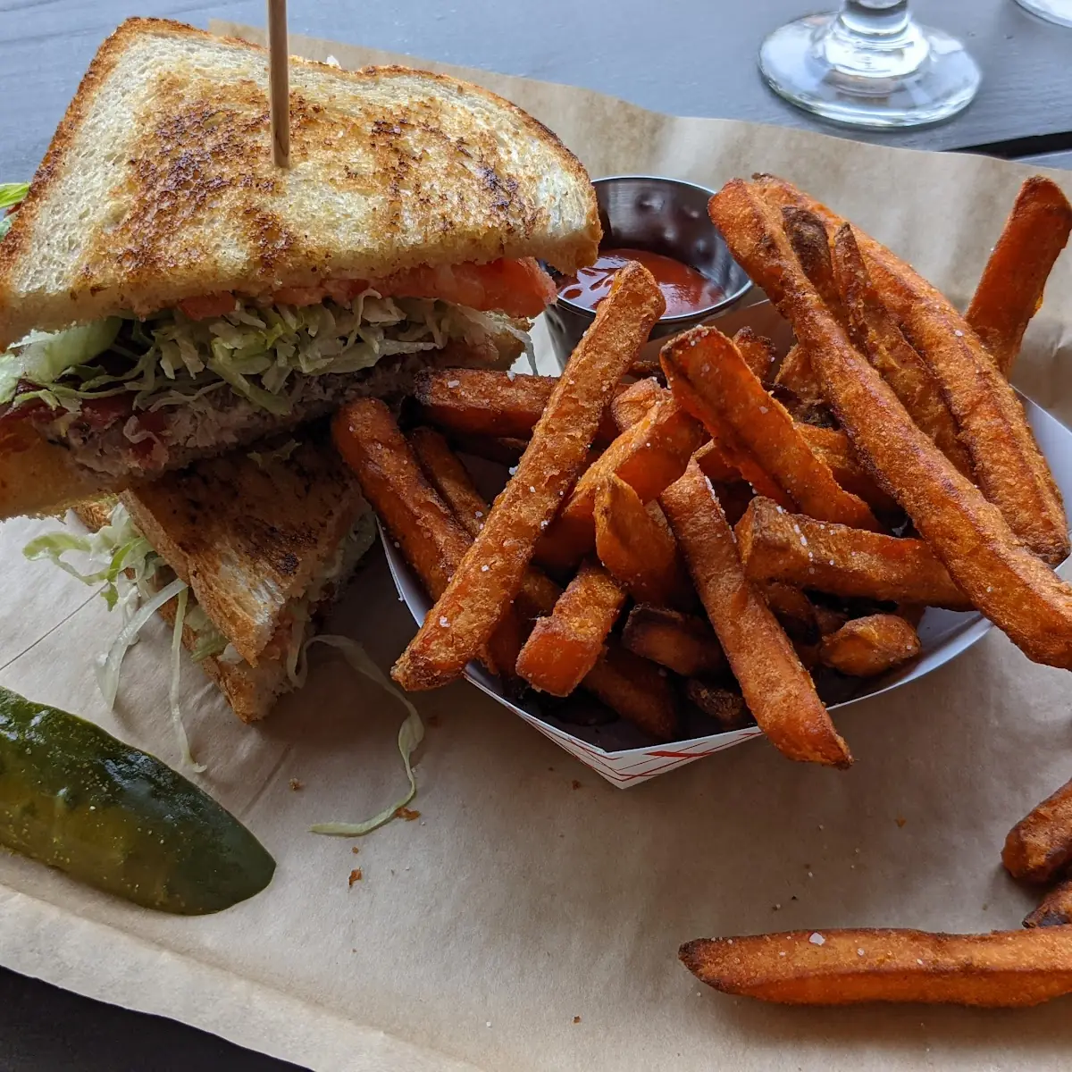 Duck Confit Sandwich