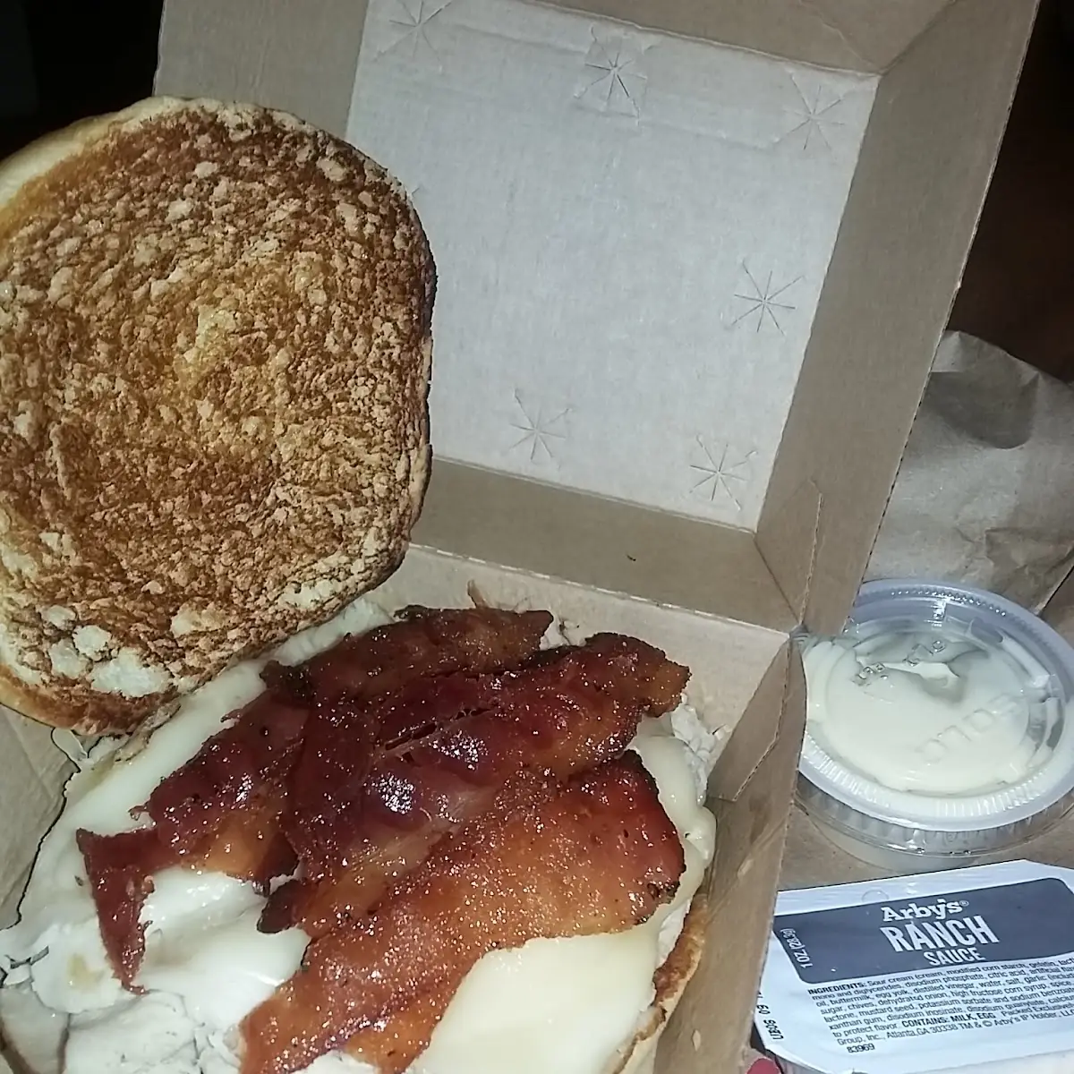 Chicken Bacon Cheese Sandwich