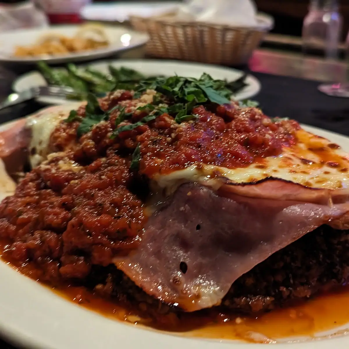 Stuffed Chicken Parmesan