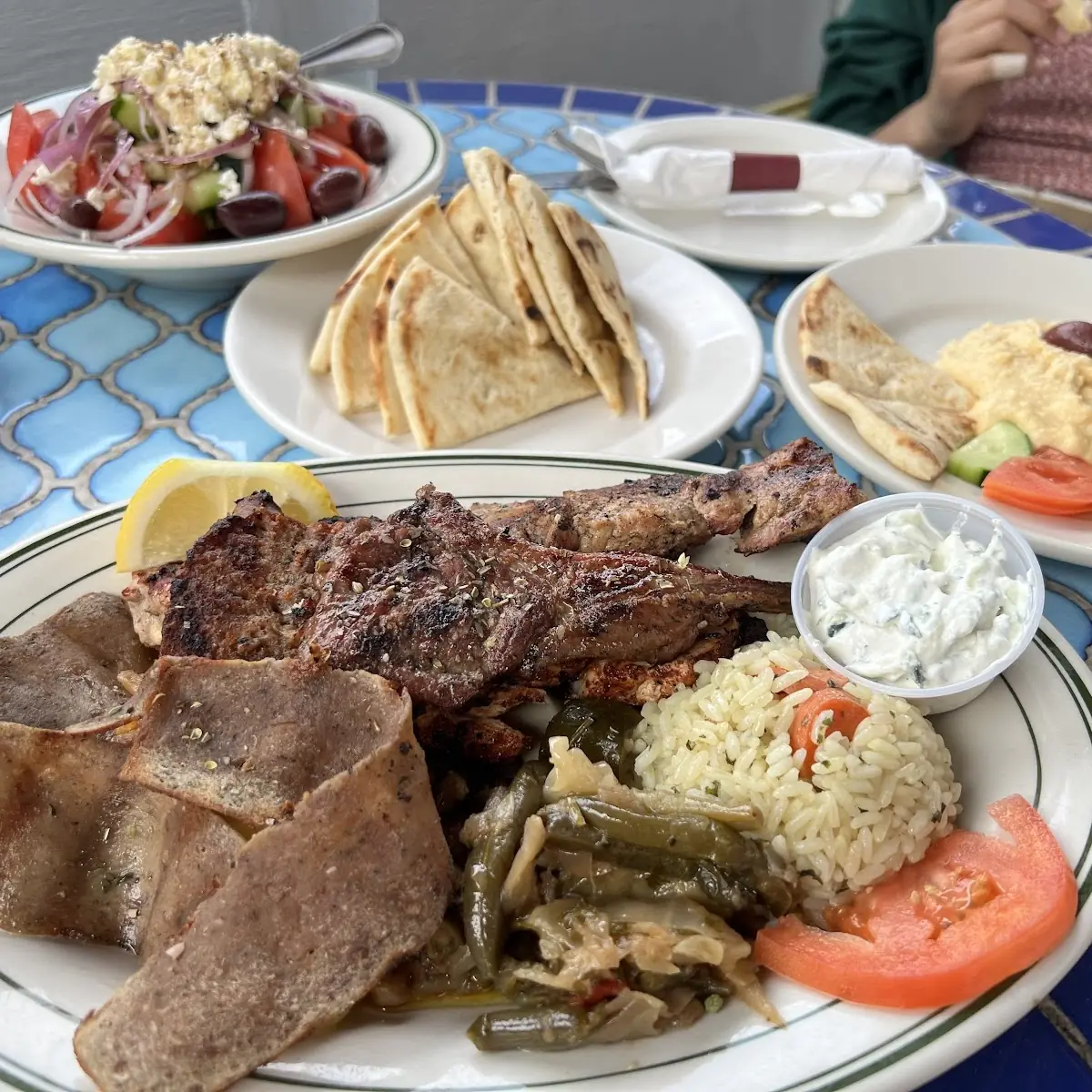 Charcoal Sampler Platter for One