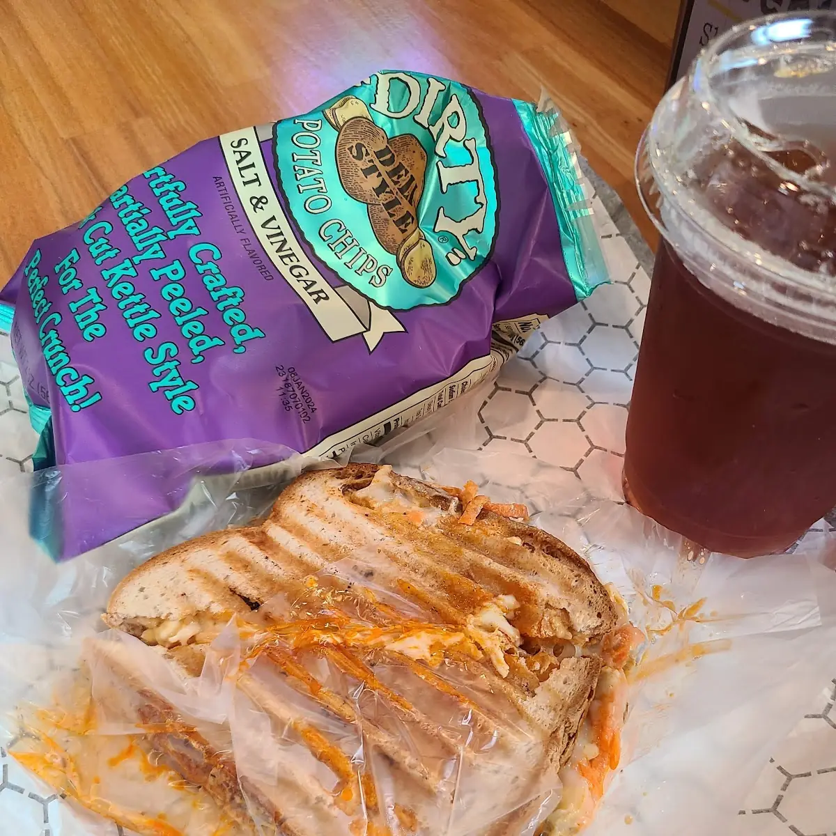Gluten Free Buffalo Chicken Panini