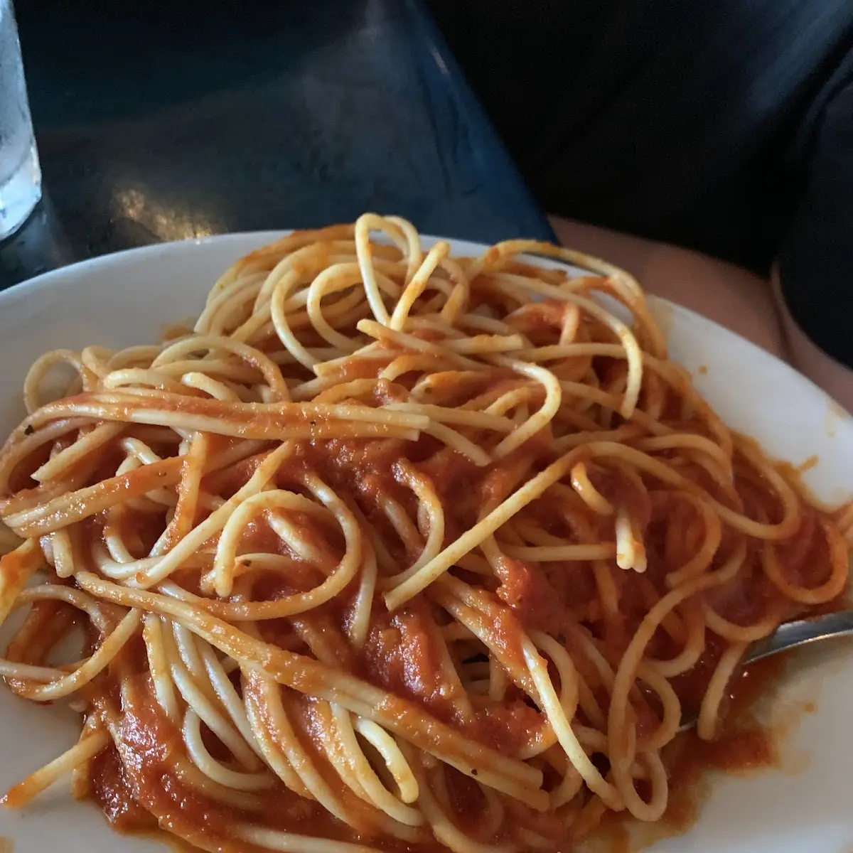 Pasta Marinara or Pasta Arrabiata