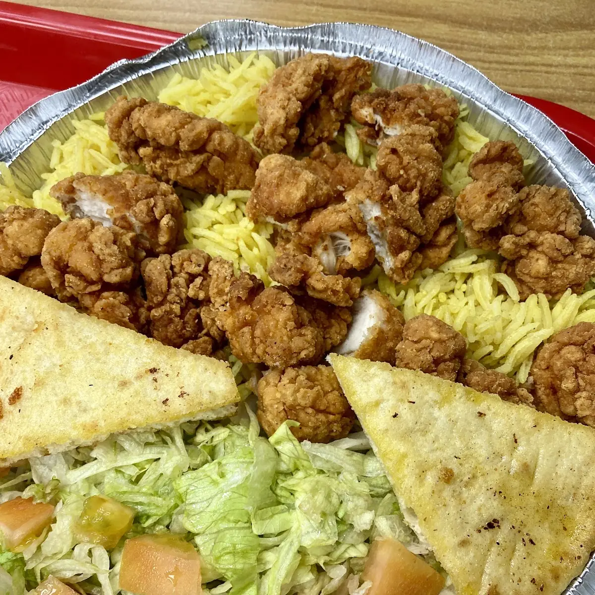 Crispy Chicken Platter