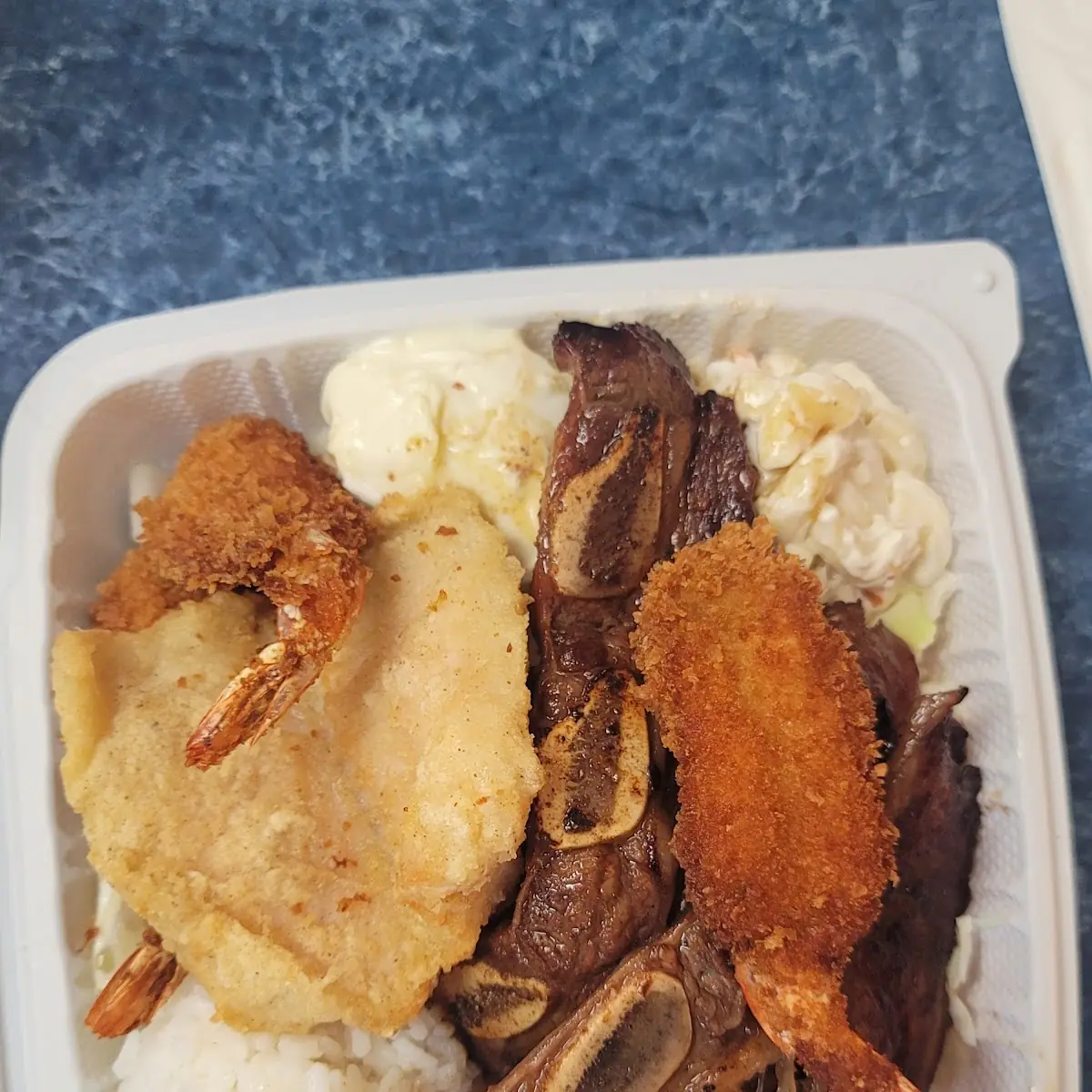 BBQ and Seafood Combination