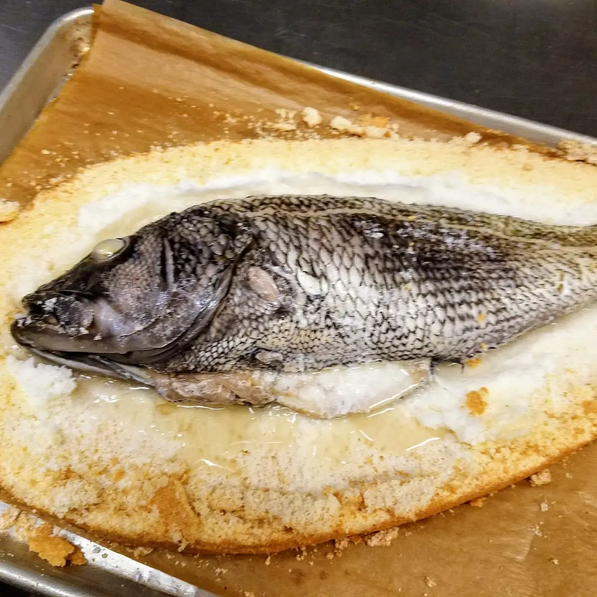 Whole Black Bass