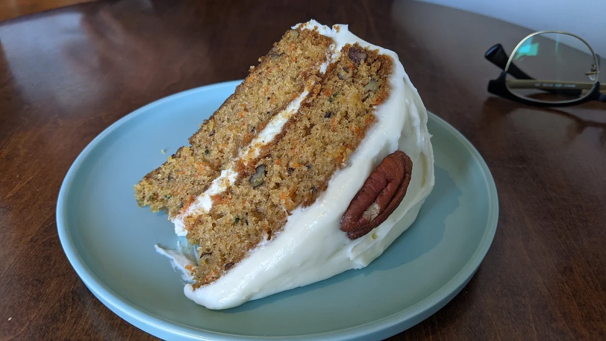 Carrot Cake, Frankly Coffee And Bistro