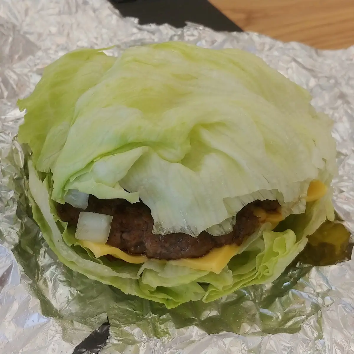 Bacon Cheeseburger Lettuce Wrap