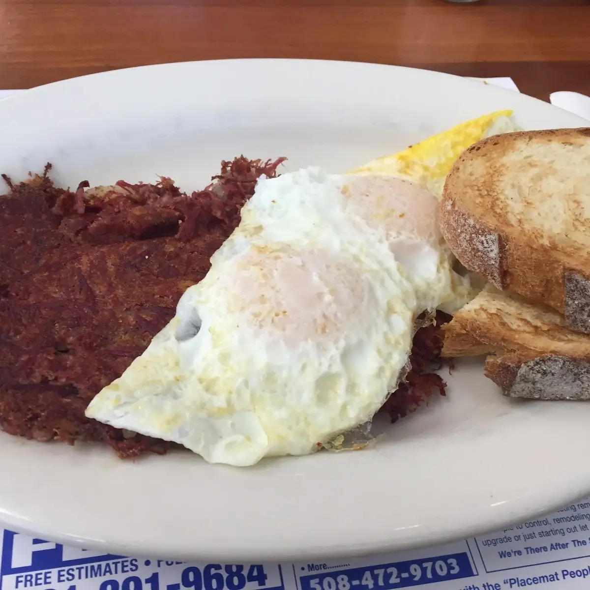Eggs and Sourdough Toast