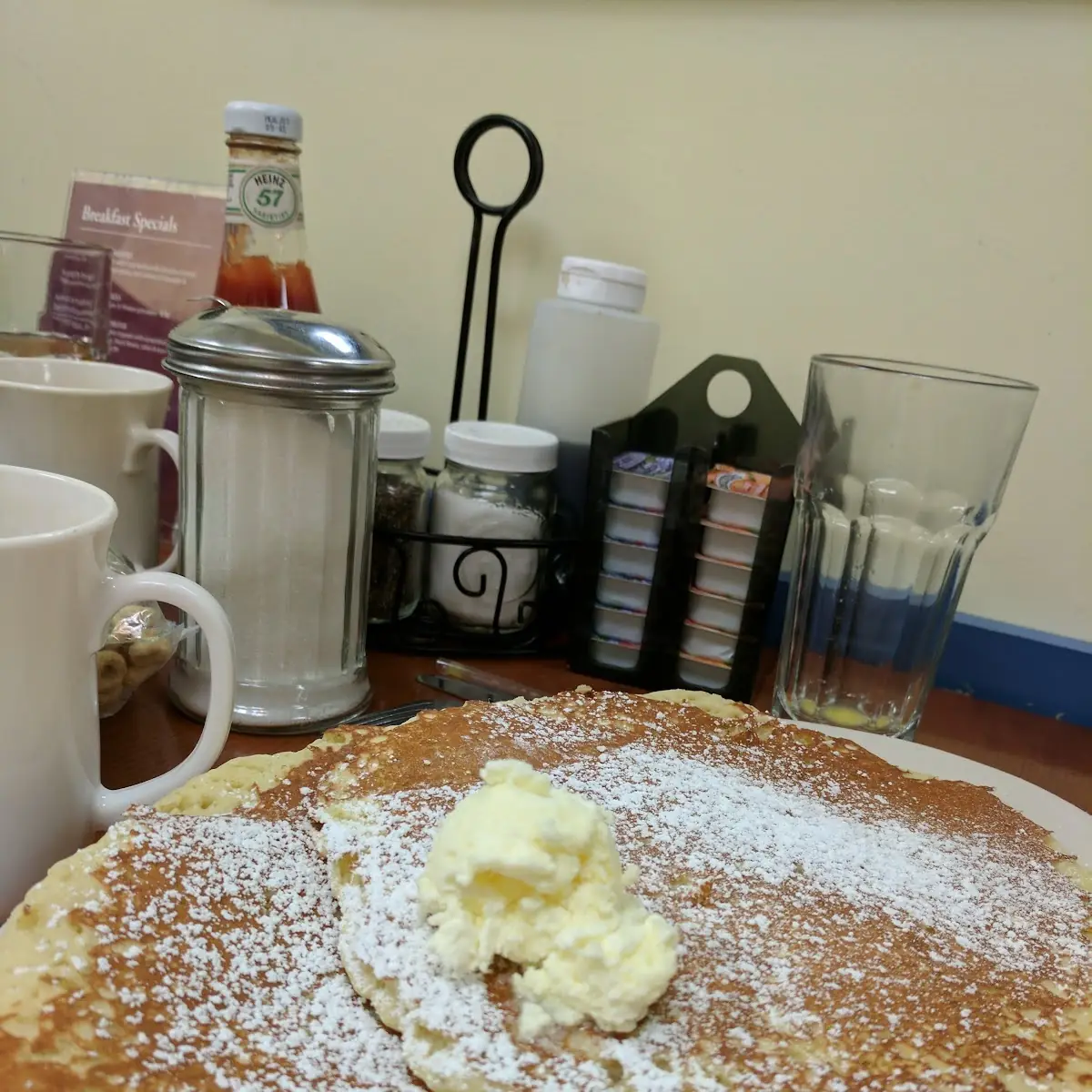 Triple Stack Blueberry Pancakes