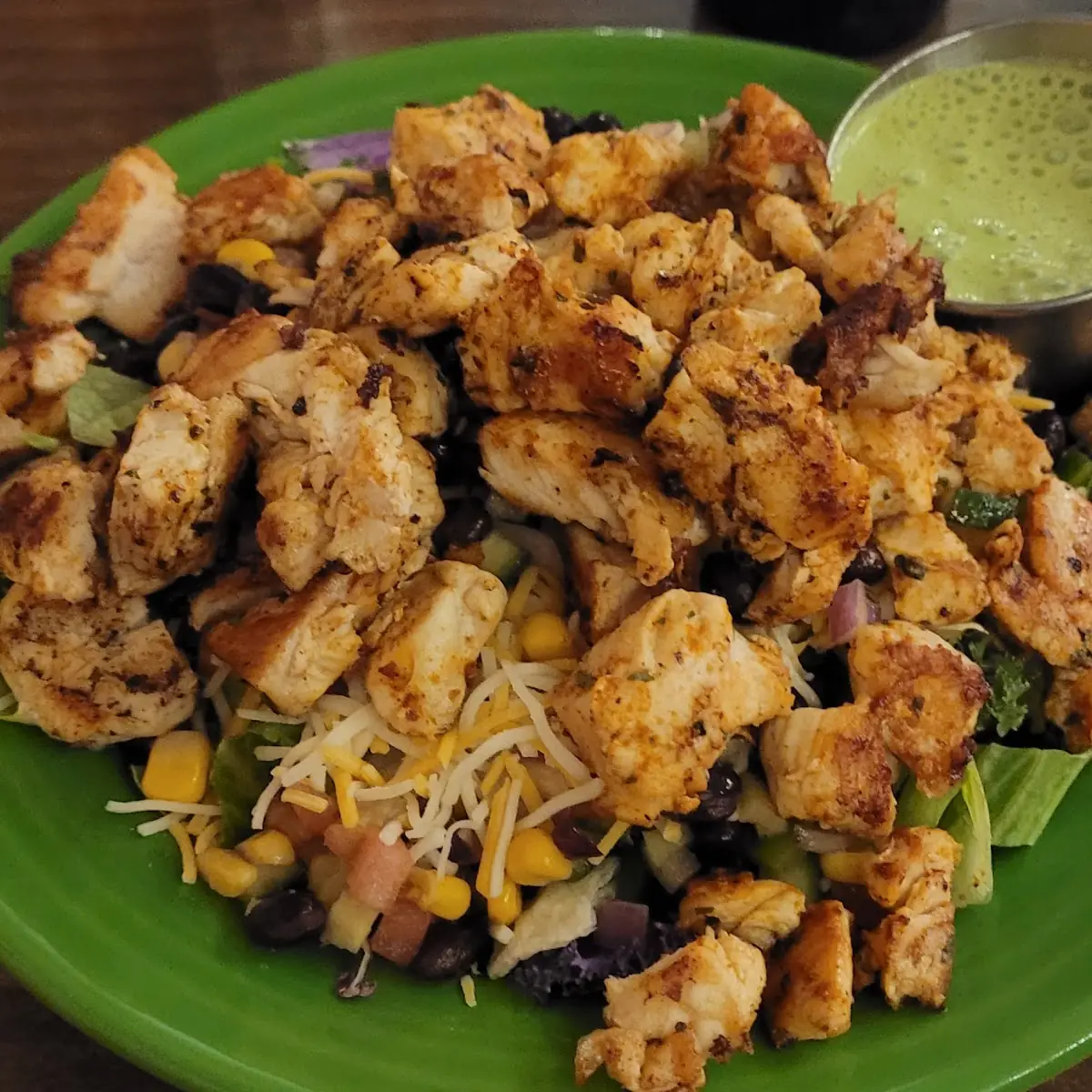 Chicken Salad with Cilantro Dressing