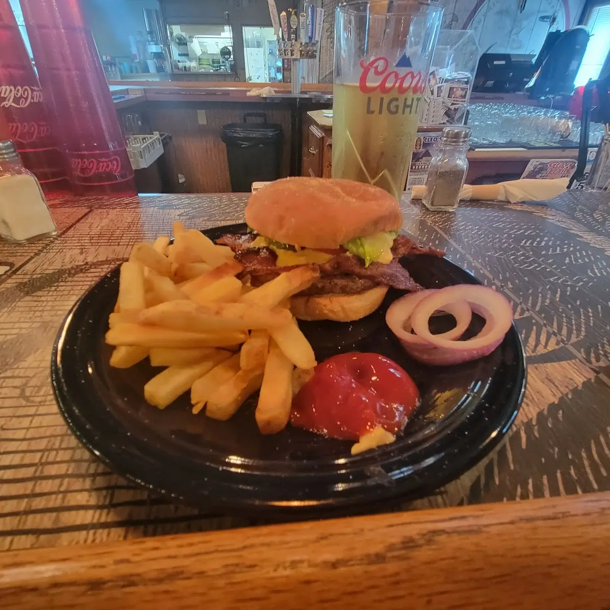 Guinness Bacon Burger