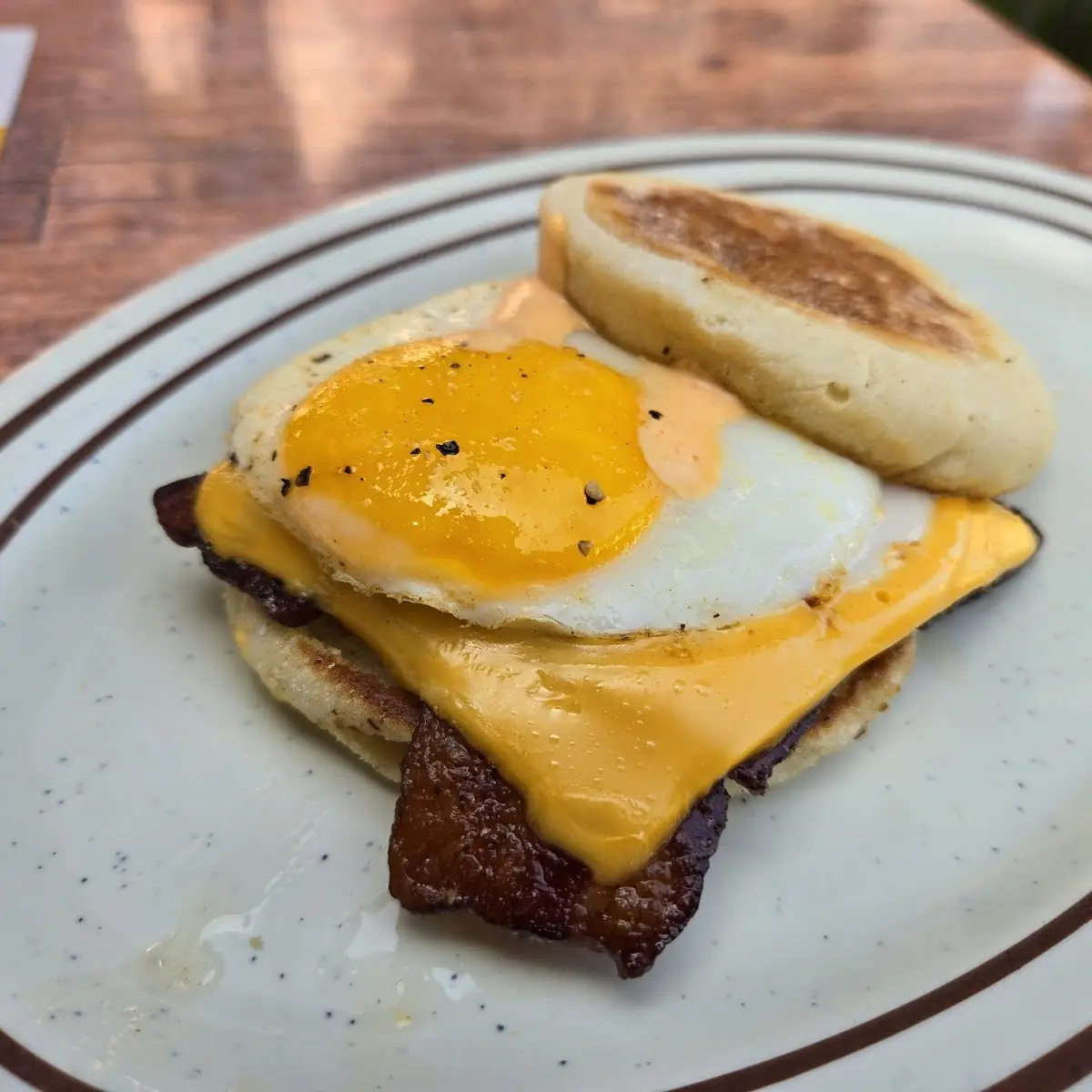 Bacon Egg Cheese Sandwich
