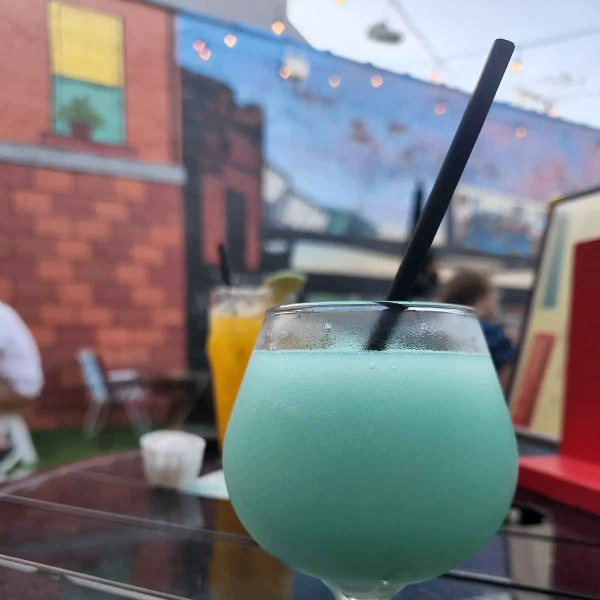 OH Yeah Tito's Blue Raspberry Icee