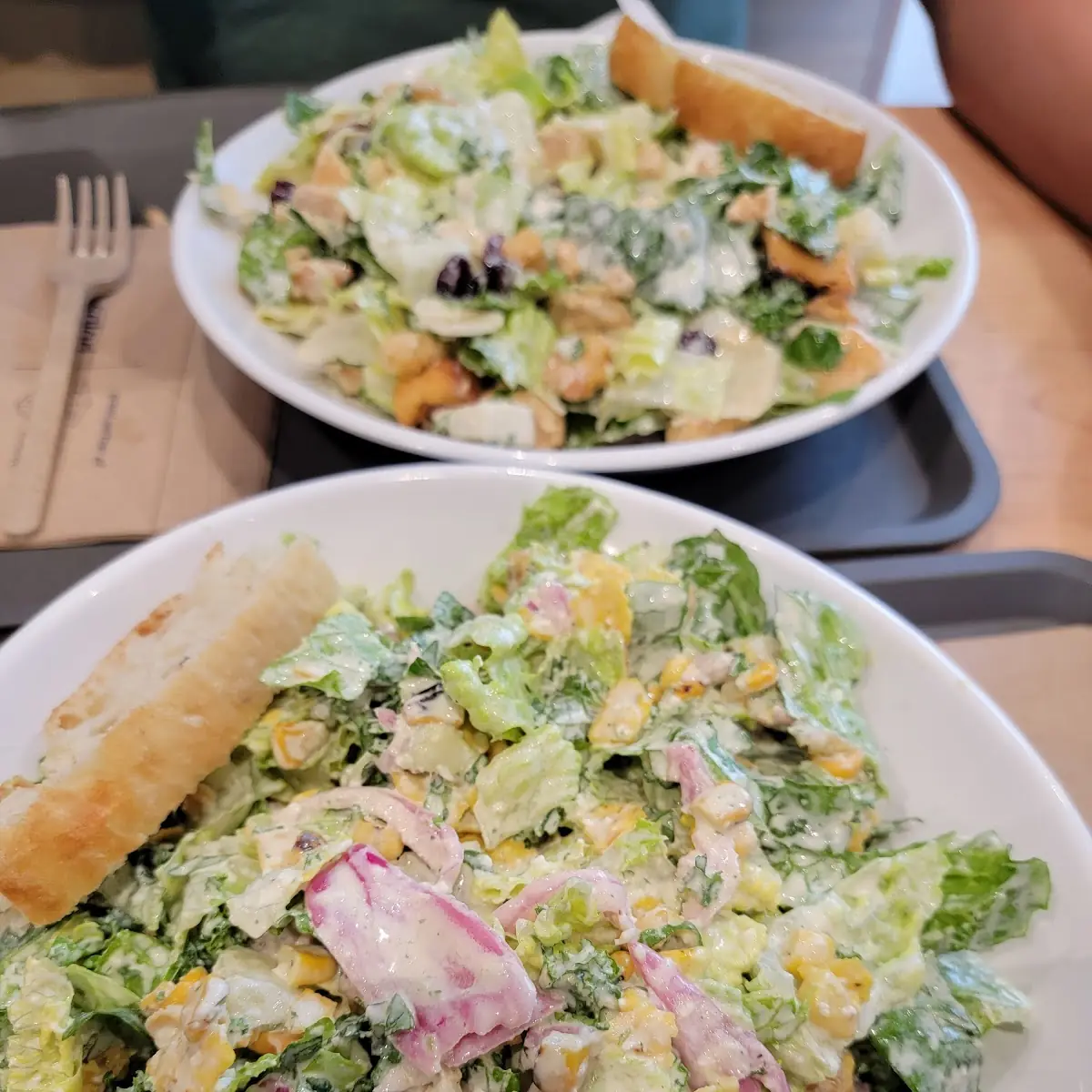 Wasabi Caesar Salad