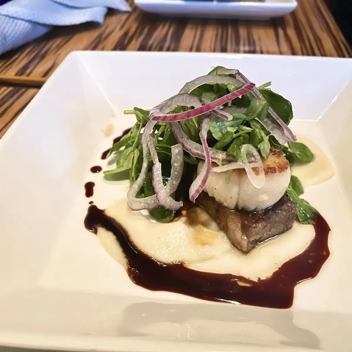 Teppan Seared Sea Scallops