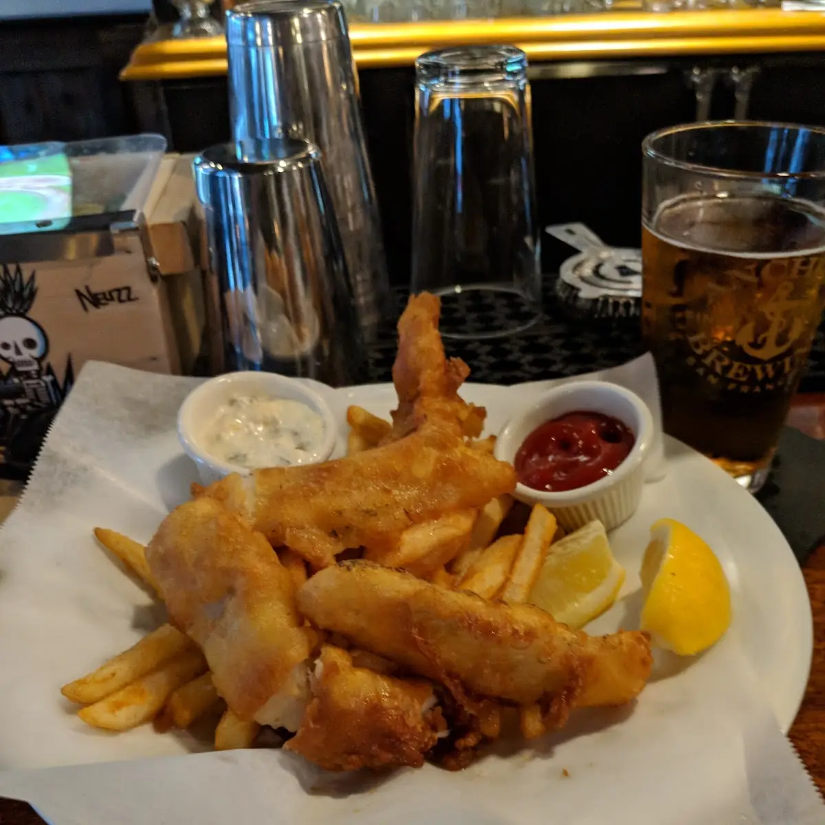 Beer Battered Fish and Chips