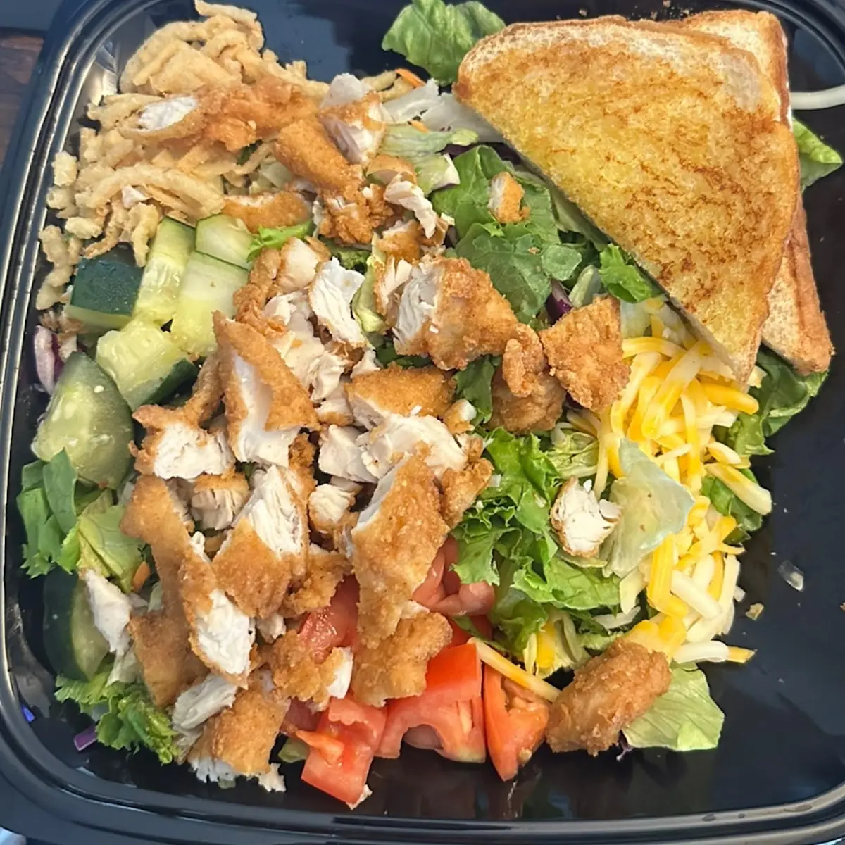 Fried Chicken House Salad
