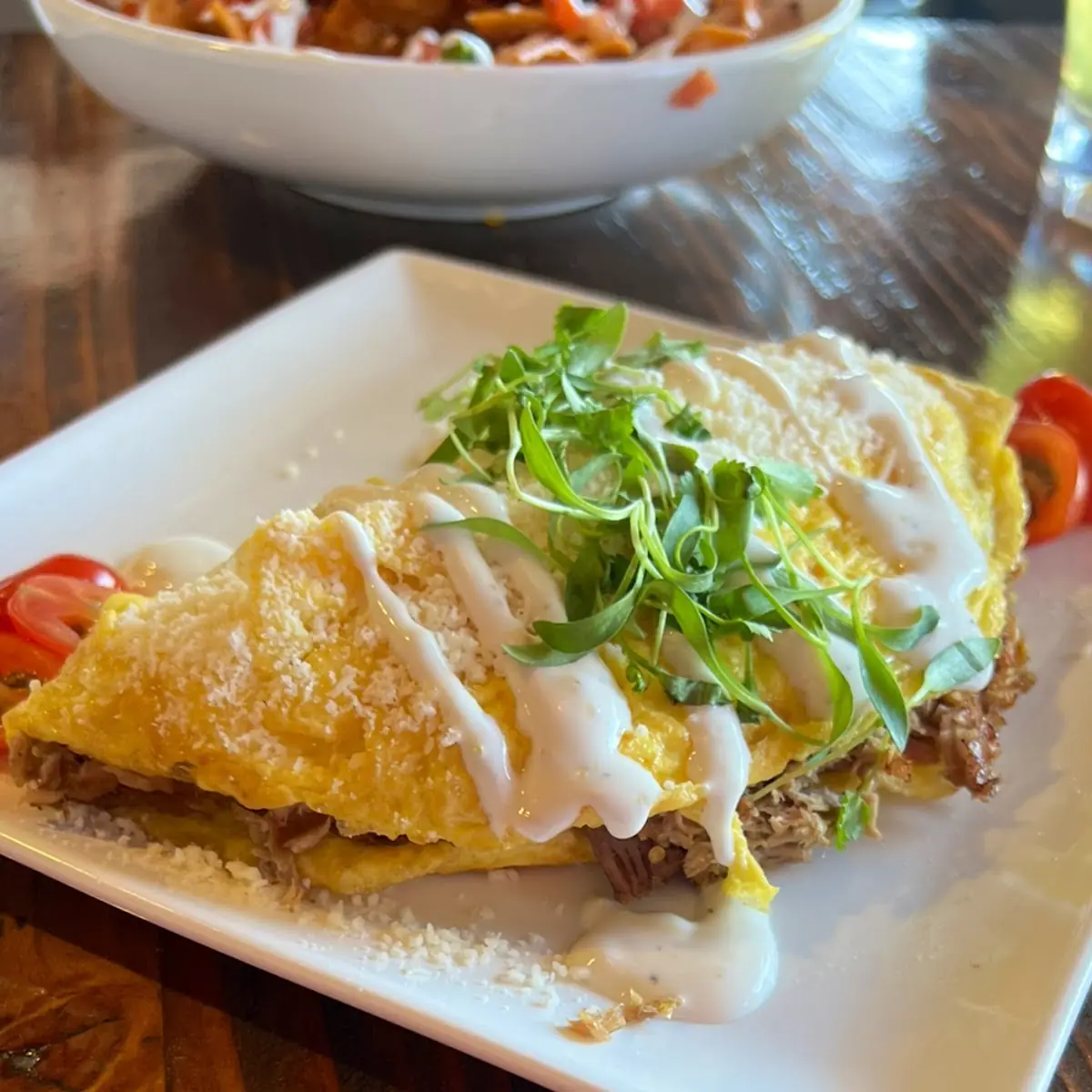 Pork Carnitas Omelet