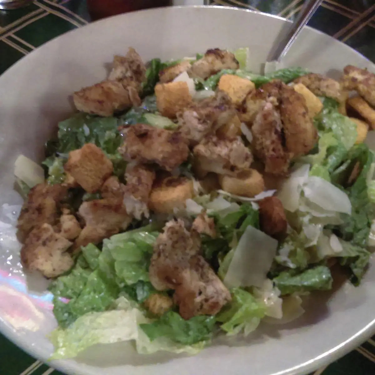 Grilled Chicken Caesar Salad