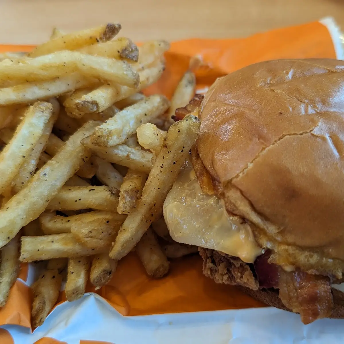 Golden BBQ Chicken Sandwich Combo