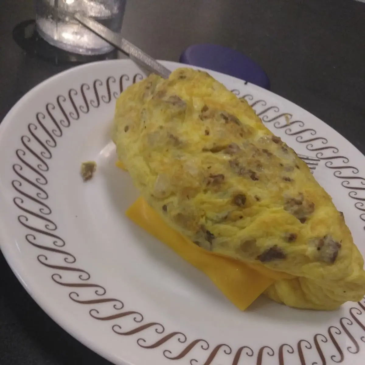 Cheese Steak Omelette