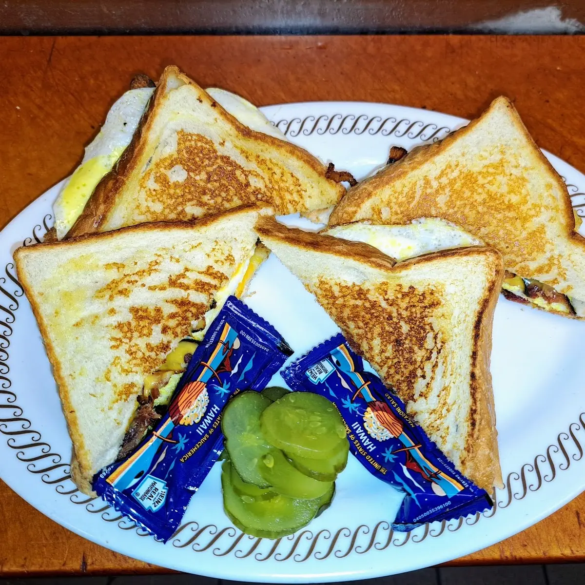 Texas Bacon Egg & Cheese Melt