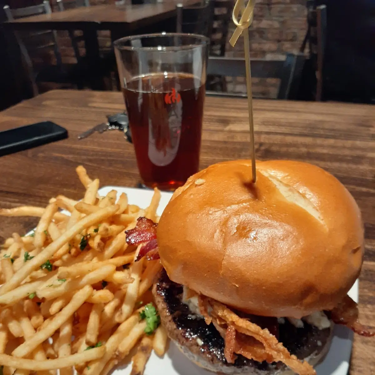 Blue Cheese Burger