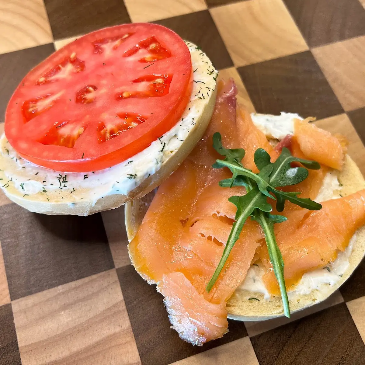 Smoked Salmon Bagel