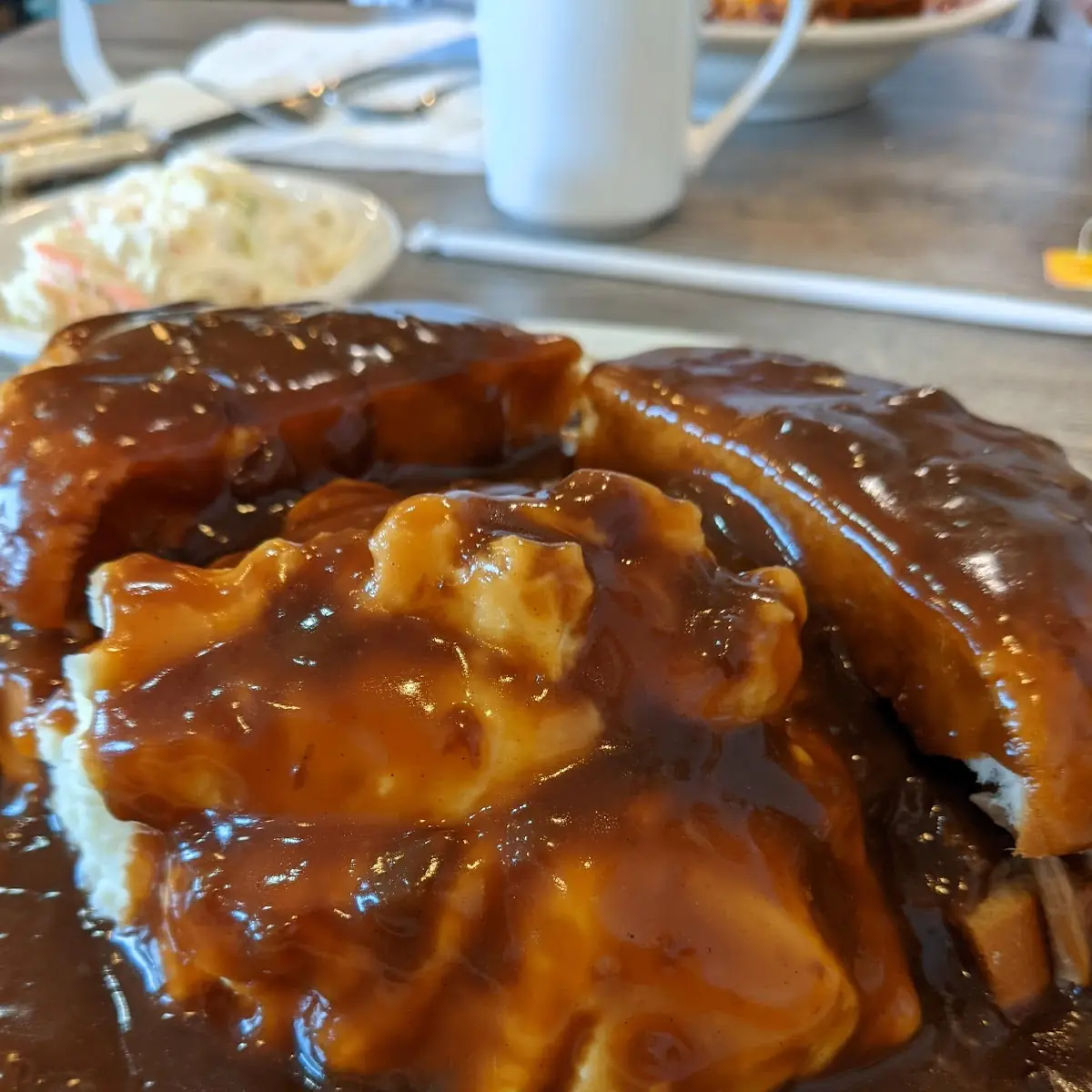 Open Faced Roast Beef