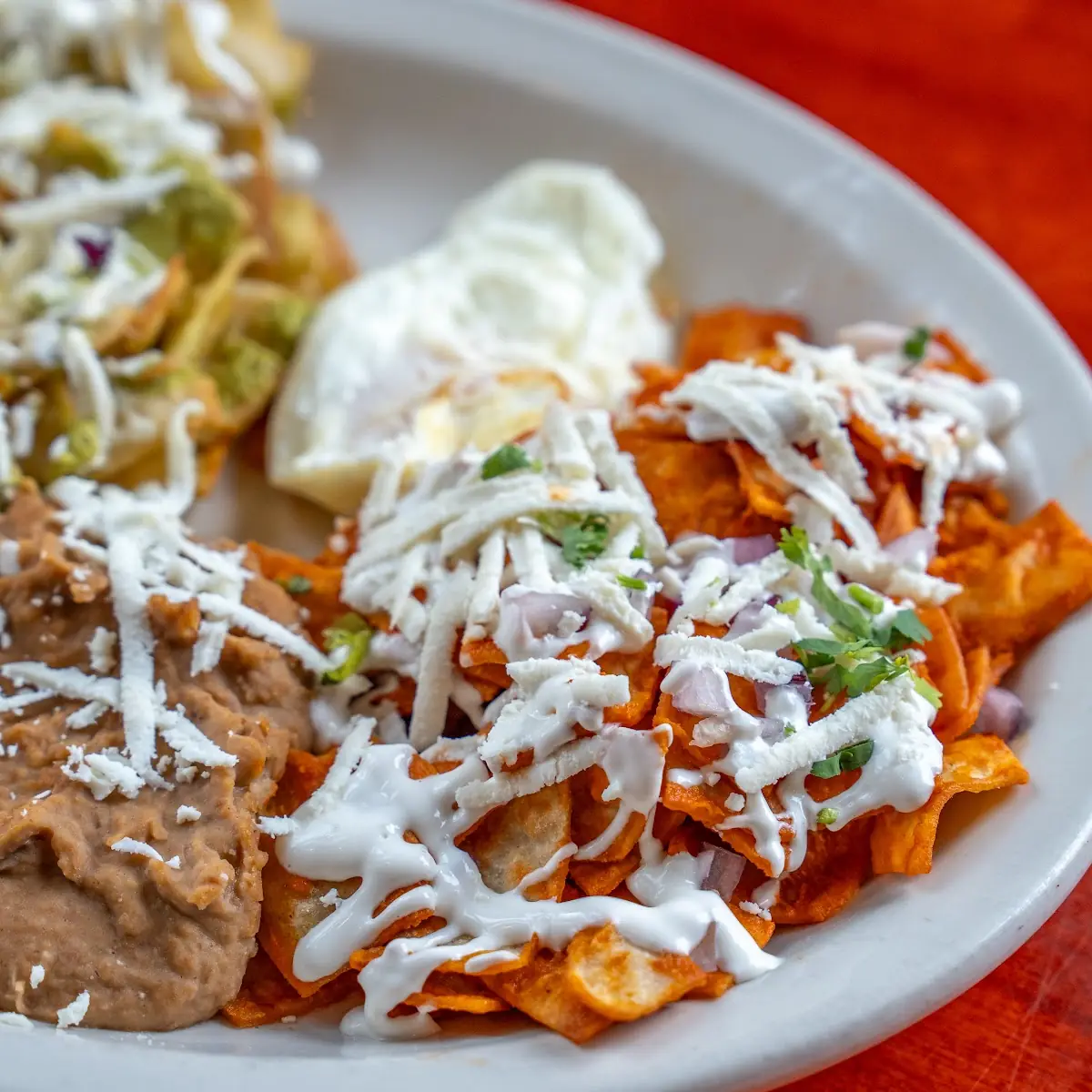 Red Chilaquiles