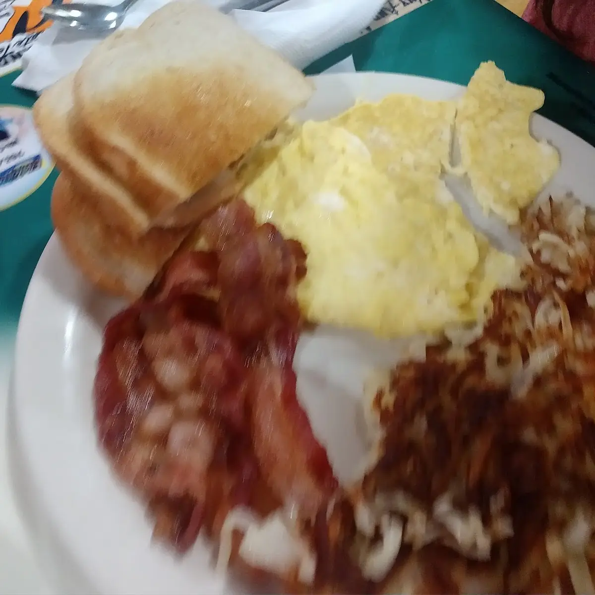 1 with Scrambled Eggs